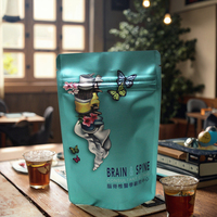 Mini sachet de thé vert biologique imprimé sur mesure et créatif emballage plastique PET biodégradable pour aliments pour animaux de compagnie lait aliments en conserve