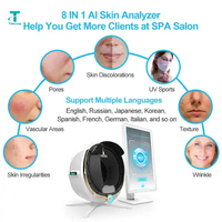Mesin Analisis Kulit 2025 Produk Kecantikan AI Untuk Visiae Portable Skin Analyzer Mesin Analisis 3D Pemindai Wajah Skin Analyzer