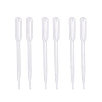 Pasteurisation 1ml 2ml 3ml 5ml 10ml Transfert compte-gouttes PE Parfum 3ml Pipettes en plastique jetables pour laboratoire scientifique