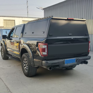 Cubierta Rígida para Camioneta Ford Ranger de Uso Pesado, Rieles de Techo, Ventanas Abatibles de 3 Lados, Cabina Doble, 4x4, Camioneta Todoterreno con Cierre - Product Image 2
