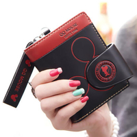 Dompet Kartu Kartun Lucu Kecil Pendek Korea Jepang Grosir untuk Remaja Putri