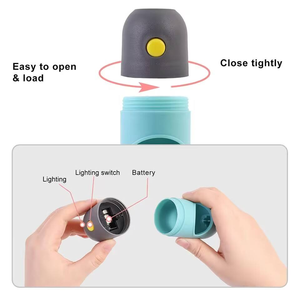 Custom Dog Poop Waste Bag Dispenser with LED Flashlight <b>Pet</b> Waste Bag Holder Dog Poop Dispenser Bag Holder - Product Image 5