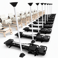 Appareil de Pilates compact pour usage domestique, entraînement de résistance à faible impact pour tout le corps avec système de glisse en alliage lisse