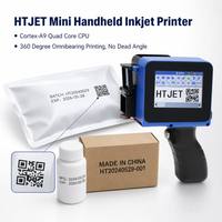 Codeur à jet d'encre miniature TIJ 600 DPI pour canettes de boissons, bouteilles, cartons, sacs, verre, métal, impression de date, numéro de lot, code QR, logo