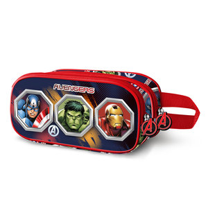 Karactermania For Marvel The Avengers Assemble-3D Double trousse à crayons, multicolore - Product Image 1