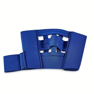 Dispositivo de terapia con bola de agarre para la mano, herramienta ajustable para ejercitar los dedos, para rehabilitación y entrenamiento de fuerza, color azul - Product Image 4