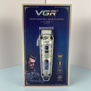 <span class=keywords><strong>Máquina</strong></span> Cortapelos Vgr V-005, Recargable por USB, Metálica, <span class=keywords><strong>Profesional</strong></span> para Hombres, Cortadora de <span class=keywords><strong>Pelo</strong></span> Eléctrica para Salón y Barbería - Product Image 2