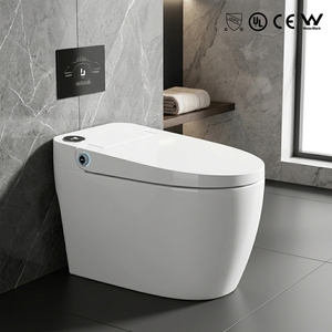 Inodoros Inteligentes Modernos para Hotel, Montados en el Suelo, de Cerámica Electrónica, Automáticos, Juego de Inodoros Inteligentes para Baño - Product Image 3