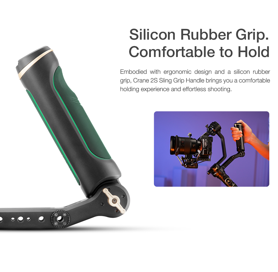 ZHIYUN EX1A05 CRANE 2S TransMount スリンググリップハンドル