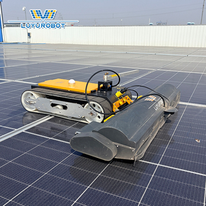Machine de nettoyage de panneaux photovoltaïques économique, antidérapante, durable, utilisable à sec ou à l'eau, pour l'entretien des stations solaires extérieures - Product Image 3