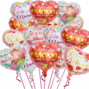 Palloncini da 18 Pollici per la <span class=keywords><strong>Festa</strong></span> <span class=keywords><strong>della</strong></span> <span class=keywords><strong>Mamma</strong></span>, Decorazioni per Feste, Forma Rotonda e a Cuore, Graziosi Accessori per Feste, Regalo per la <span class=keywords><strong>Mamma</strong></span> - Product Image 6