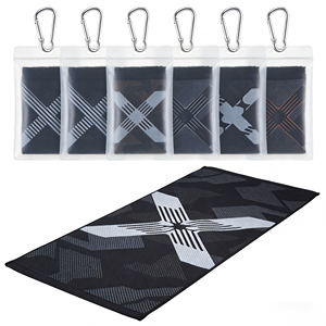 Serviette de sport en microfibre de qualité supérieure, impression personnalisée, sublimation, séchage rapide, douce, pour le football, la natation, durable, réutilisable - Product Image 1
