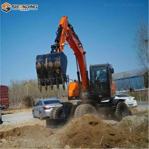 จัดส่งฟรี เครื่องยนต์ Kubota Yanmar พร้อมรถขุดตีนตะขาบ 9 ตัน 13 ตัน รถขุดตีนตะขาบสำหรับใช้ในบ้าน รถขุดตีนตะขาบใหม่ - Product Image 1