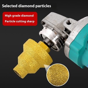 Forets diamantés M10 M14 pour chanfreinage, scies cloches, alésoirs pour carrelage, marbre, béton, maçonnerie, forage de puits, construction, brasés sous vide - Product Image 6
