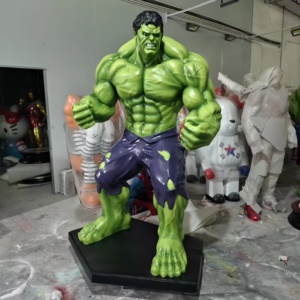 Estatua <span class=keywords><strong>Realista</strong></span> de Armadura Anti-<span class=keywords><strong>Hulk</strong></span> en FRP a Escala 1:1, Coleccionable para el Hogar, Decoración para Eventos al Aire Libre - Product Image 6