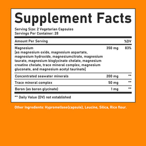 Wholesale Magnesium Capsules Dietary <b>Supplement</b> Supports Energy Production and Muscle Relaxation Natural Mineral Capsule - Product Image 6