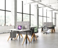 Pieds de table modulaires modernes sur mesure, hauteur réglable, mécanisme de levage électrique pour bureau assis-debout, cadre à double moteur