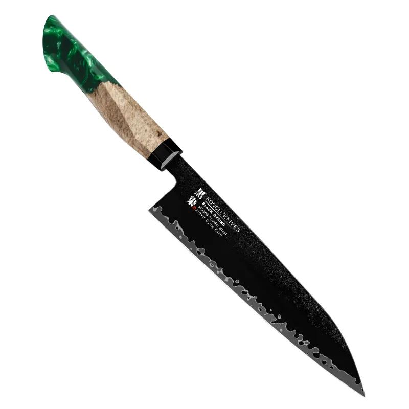 Нож GYOto черный, 210 мм
