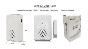 Kapı sensörü Anti hırsızlık hırsız ses ses çalar Alarm manyetik kapı sensörü güvenlik alarmı ev sistemi