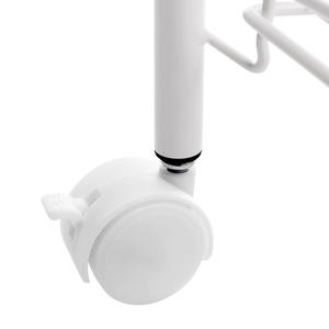 Vente en gros d'usine de chariot à mailles d'étagère de stockage d'assemblage de roues en métal bon marché - Product Image 4