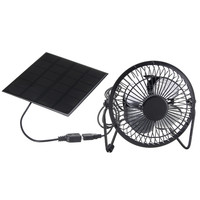 Panneau solaire extérieur AIsmartLink 5W pour la charge et la production d'énergie, idéal pour les ventilateurs solaires de camion
