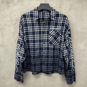 QIANSHI Camicia Termica a Maniche Lunghe in Flanella da Uomo, Stile Retrò con Strass, 100% Cotone 400 GSM, Vestibilità Ampia, Lavaggio Acido, Personalizzabile a Quadri - Product Image 3