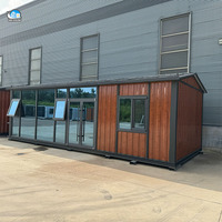 Villas modulaires de luxe personnalisées, maisons préfabriquées en conteneurs, cabines modulaires, bureaux, pods résidentiels portables, entrepôts mobiles Apple