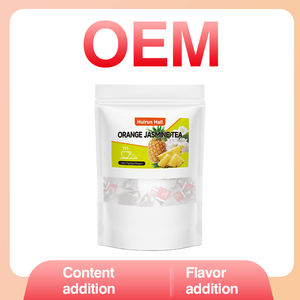 Confezione regalo di tè alle erbe di gelsomino arancione 15 bustine piramidali fruttate miscela floreale naturale bevanda relax - Product Image 5