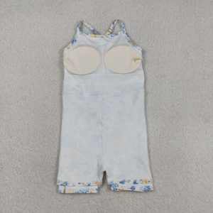 Ropa Deportiva RTS con Estampado Floral para Niñas Pequeñas, Vestido Deportivo Informal para Tenis, Yoga y Deportes, Shorts con Forro, Estilo Línea A - Product Image 6