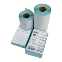 Rollo de Etiquetas Térmicas Impresas en Seda, Etiqueta de Embalaje, Etiqueta de Vinilo Personalizada Impermeable, Impresión de Etiquetas de Ropa Personalizadas