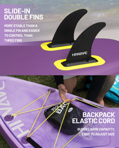 Nueva Tabla de Paddle Surf Inflable Multiusos de 11'*34''*6'', Tabla de Paddle Surf para Adultos, Kit Completo HW11 C - Product Image 3