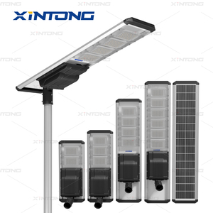 ไฟถนนโซลาร์เซลล์แบบรวมทุกอย่างในหนึ่งเดียว XINTONG รุ่นใหม่ กันน้ำสำหรับภายนอกอาคาร กำลังไฟ 60w 80w 100w 120w - Product Image 4