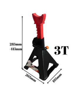 Béquilles de levage professionnelles robustes de 6 tonnes pour véhicules, béquilles d'essieu de type broche à hauteur réglable pour automobiles - Product Image 5