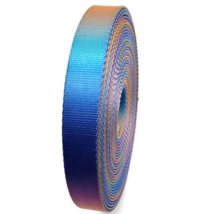 شريط تدرجات عالي الجودة 15 شريط بوليستر شريط ملون متعدد الاستخدامات حزام نايلون ملون - Product Image 4