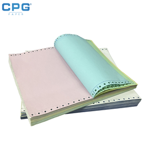 Papier sans carbone de qualité supérieure, en rouleau jumbo, 50 g/m², haute blancheur, papier NCR pour impression de carnets de factures, directement de l'usine - Product Image 1