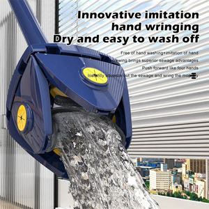 Nuovo multifunzionale rotante a 360 gradi grande tergicristallo piatto <span class=keywords><strong>triangolo</strong></span> <span class=keywords><strong>Mop</strong></span> quattro angoli <span class=keywords><strong>Mop</strong></span> simulare mano Twist microfibra <span class=keywords><strong>Mop</strong></span> - Product Image 1