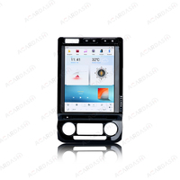 Lecteur multimédia de voiture 12,1 pouces 8+128 Go pour Ford Raptor 2015-2021 F150 Navigation GPS Radio de voiture Android avec système double