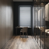 Armoire modulaire en acier inoxydable et bois, design personnalisé par le fabricant, pour dressing, chambre à coucher, meuble de rangement pour vêtements