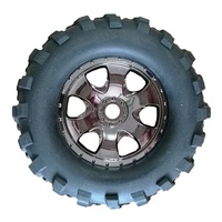 Pneus en caoutchouc pour voiture télécommandée 160*85 mm, roues d'escalade pour voiture RC 1:10 tout-terrain