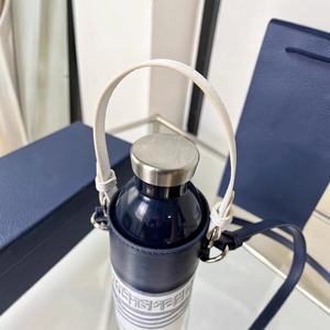 Vaso Térmico de Acero Inoxidable Azul y Blanco de Lujo con Gran Capacidad y Diseño Ecológico para Café y Regalos de Navidad - Product Image 2