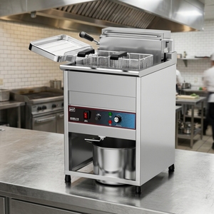 Freidora Eléctrica Vertical Comercial de 20L para <span class=keywords><strong>Pollo</strong></span> <span class=keywords><strong>KFC</strong></span>, de un Solo Cilindro, con Gran Capacidad para Papas Fritas y <span class=keywords><strong>Pollo</strong></span> - Product Image 2