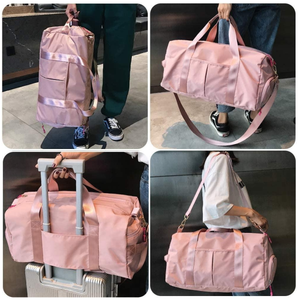 Custom <b>Sequin</b> Large Capacity Waterproof Nylon Duffel <b>Bag</b>, New Lightweight Portable Unisex Fashion Sports <b>Bag</b> for Weekend Travel - Product Image 6