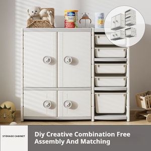 Organisateurs de jouets polyvalents pour enfants avec boîtes de rangement Homw Furniture Store Armoires pour enfants - Product Image 4