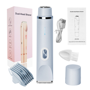 Kit de <span class=keywords><strong>rasoir</strong></span> bikini sans fil étanche <span class=keywords><strong>pour</strong></span> femmes, 2 en 1, <span class=keywords><strong>rasoir</strong></span> électrique <span class=keywords><strong>pour</strong></span> le corps et le visage, <span class=keywords><strong>rasoir</strong></span> bikini <span class=keywords><strong>pour</strong></span> l'épilation humide et sèche - Product Image 1