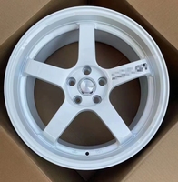 YL GT 15-19 " Velg Penumpang Cocok untuk Velg Balap Ringan Hitam 4-lubang 5-lubang