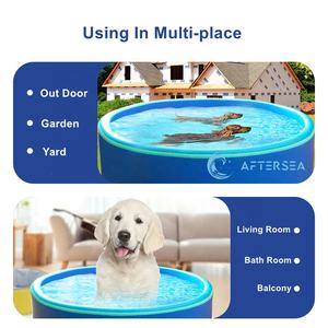 पीवीसी ड्रॉप सिलाई पालतू पानी पूल पालतू बाथटब पालतू स्नान कुत्ते स्नान पूल - Product Image 2