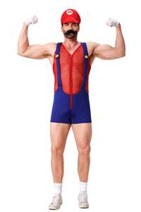 Anime Funny Halloween Costumes Super Mari Costume Anime Cosplay <span class=keywords><strong>Mario</strong></span> Suit Theme Party Cosplay Costume Fancy Cosplay Clothing - Product Image 6