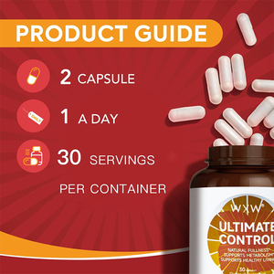 ยาเม็ด Garcinia cambogia สูตร2-in-1สำหรับลดน้ำหนักและสุขภาพทางเดินอาหาร - Product Image 5