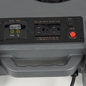 Souffleur d'air à haute vitesse à courant alternatif électrique industriel moyen boîtier durable lames en plastique 220V restauration d'urgence des dommages causés par l'eau - Product Image 4