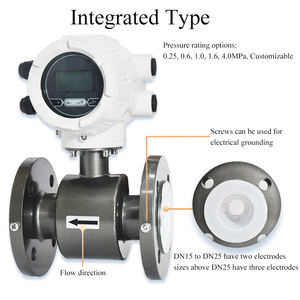 مقياس تدفق كهرومغناطيسي لقياس الأحماض السائلة من دارهور DH1000 srs485 4-20 مللي أمبير - Product Image 3